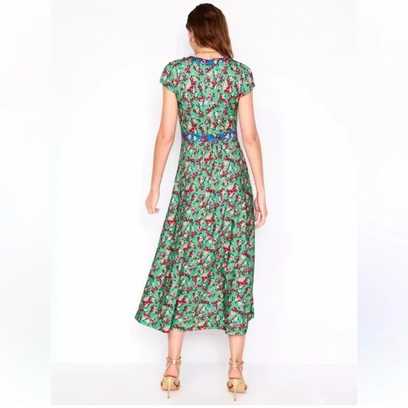 Boden Bias-Cut Jersey Midi Dress 6R NWT - Picture 3 of 13